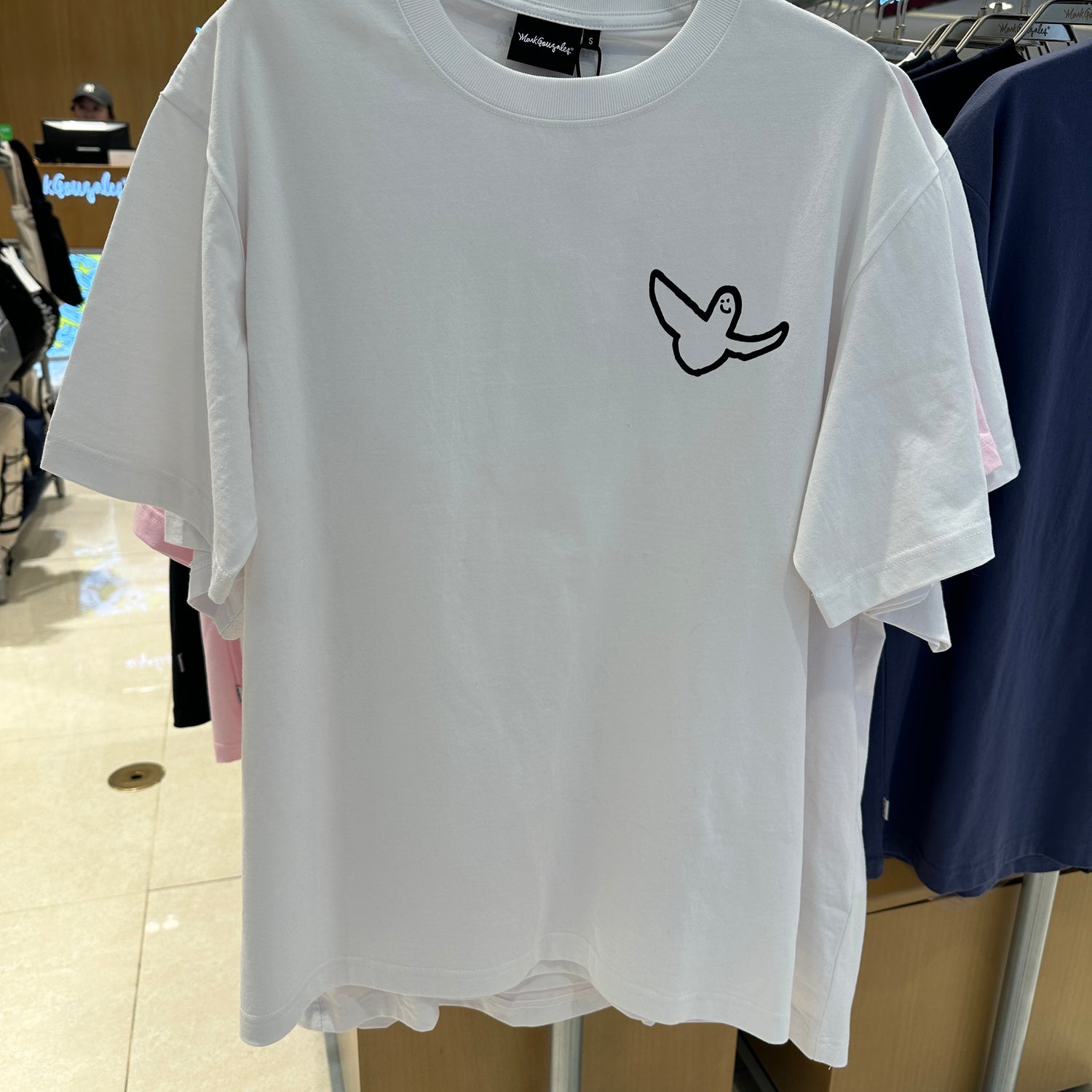 韓國 Mark Gonzales Big Angel Short Sleeve T-Shirt【MG107】