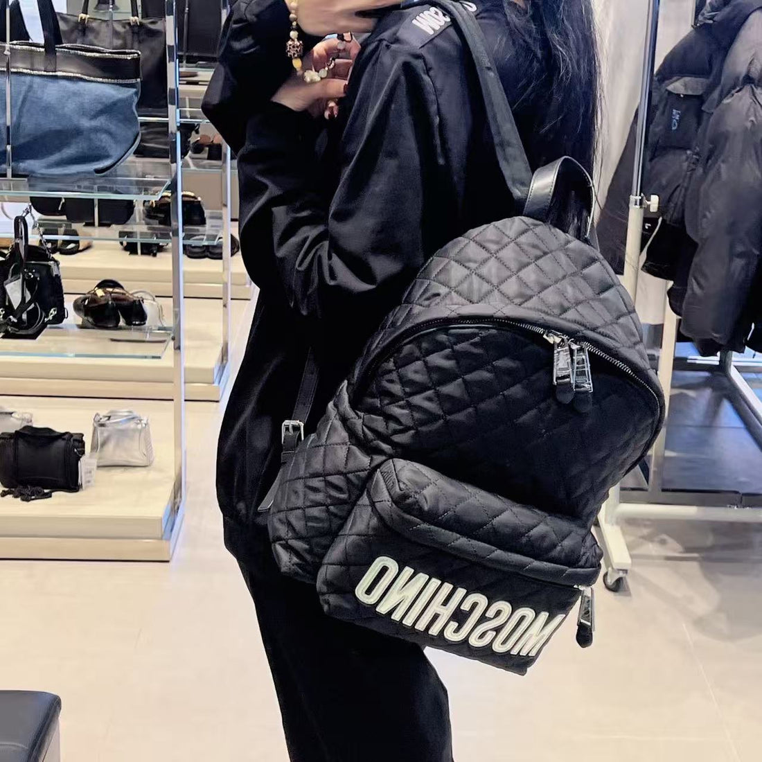 韓國 Moschino Backpack【MS005】