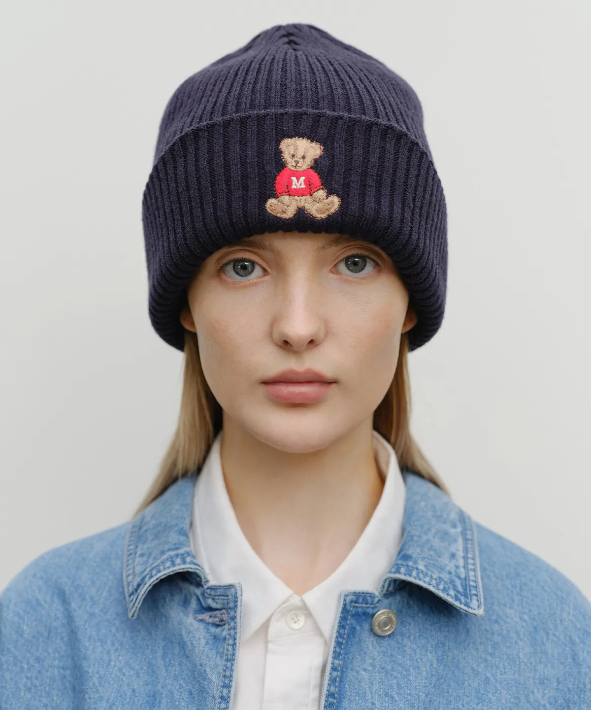 韓國 Marithe Francois Girbaud Doodle Bear Beanie【MF680】