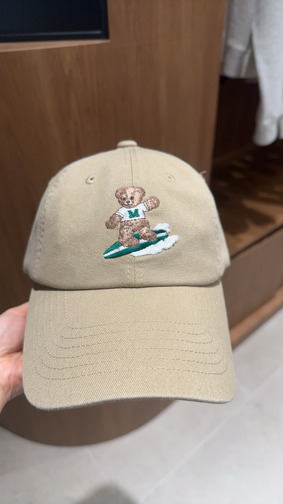 韓國 Marithe Francois Girbaud SURFING DOODLE BEAR CAP【MF426】