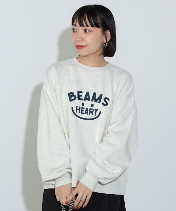 日本直送 BEAMS Heart 刺繡衛衣