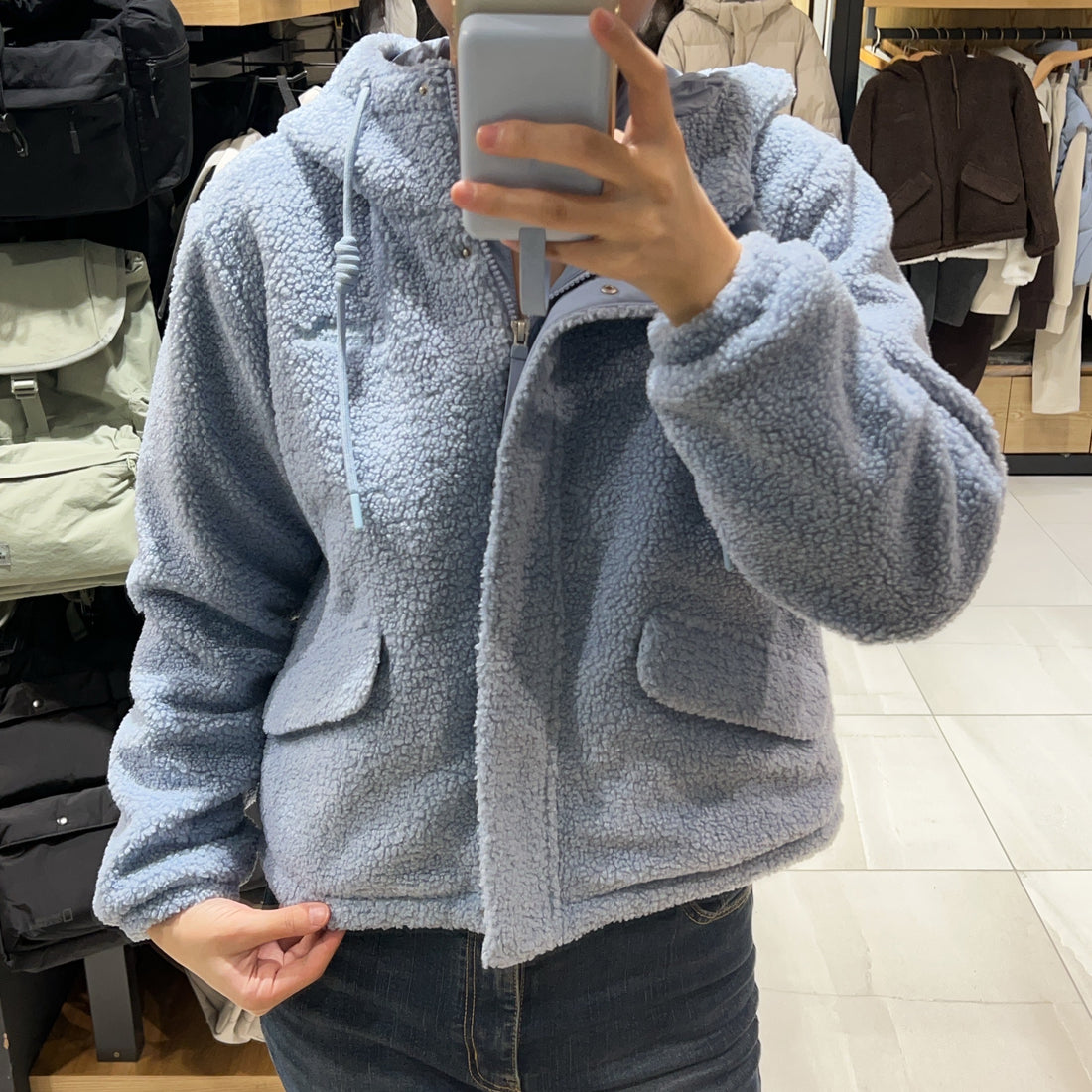 韓國 National Geographic Fleece Hooded Jumper【NG287】