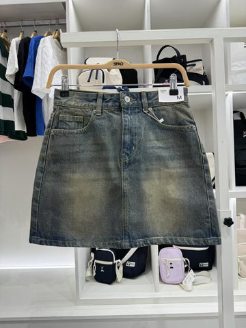 韓國 SPAO Denim Mini Skirt【SP111】