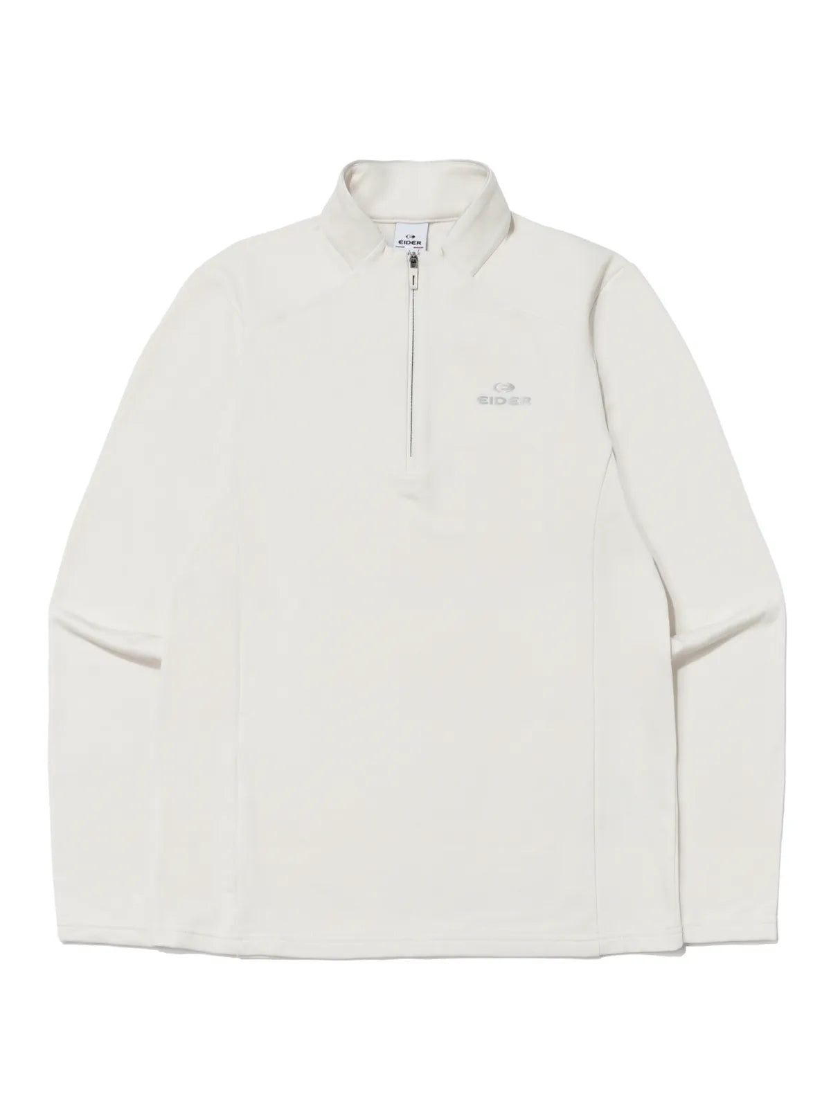 韓國 Eider Women's Textured Long Sleeve Zip-Up T-Shirt【ER144】