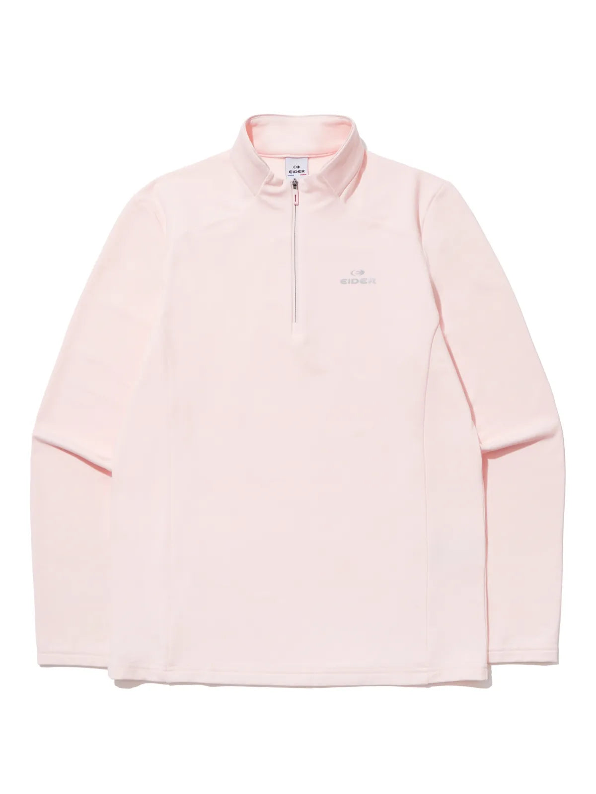 韓國 Eider Women's Textured Long Sleeve Zip-Up T-Shirt【ER144】