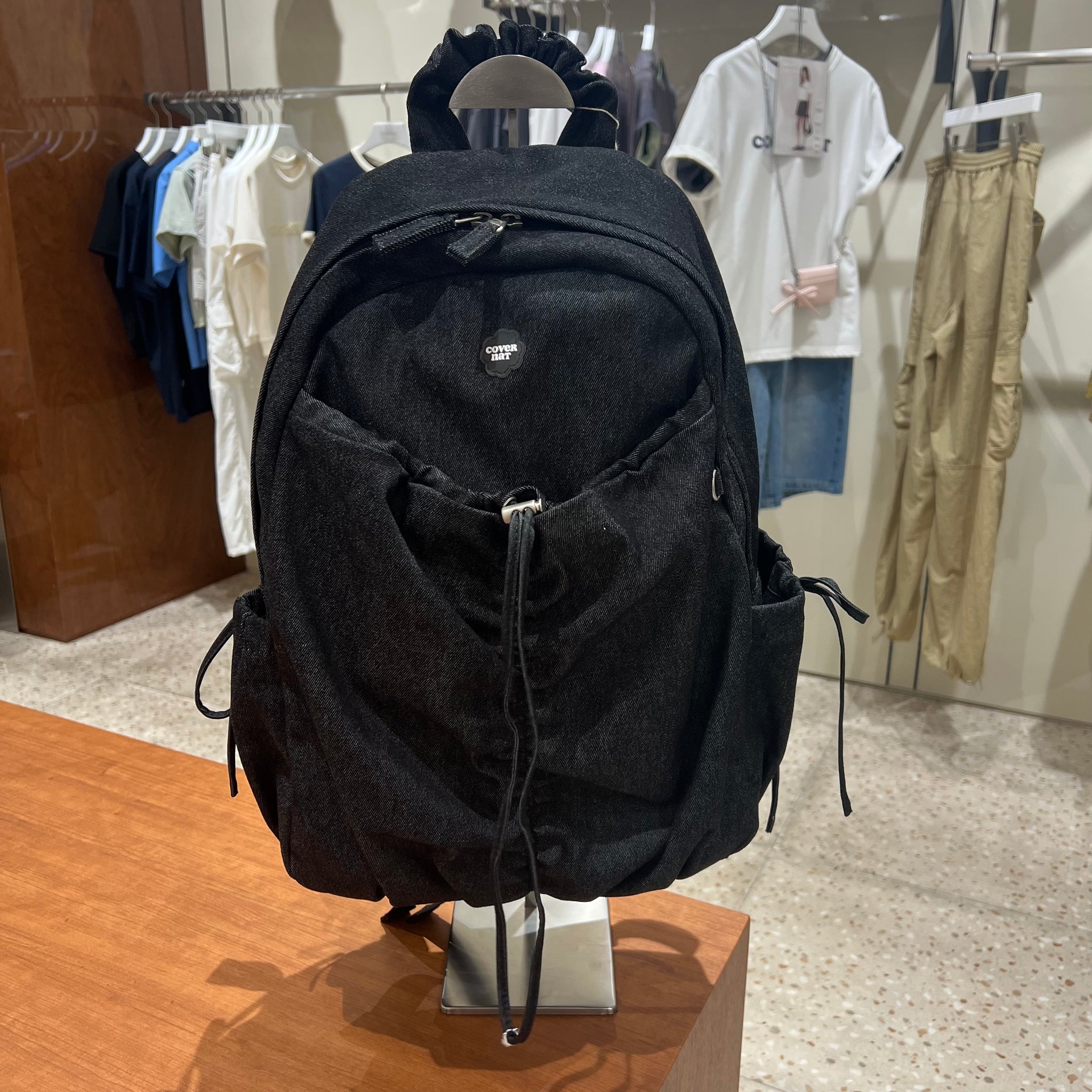 韓國 Covernat Cloverheart New Shirring Backpack【CO020】
