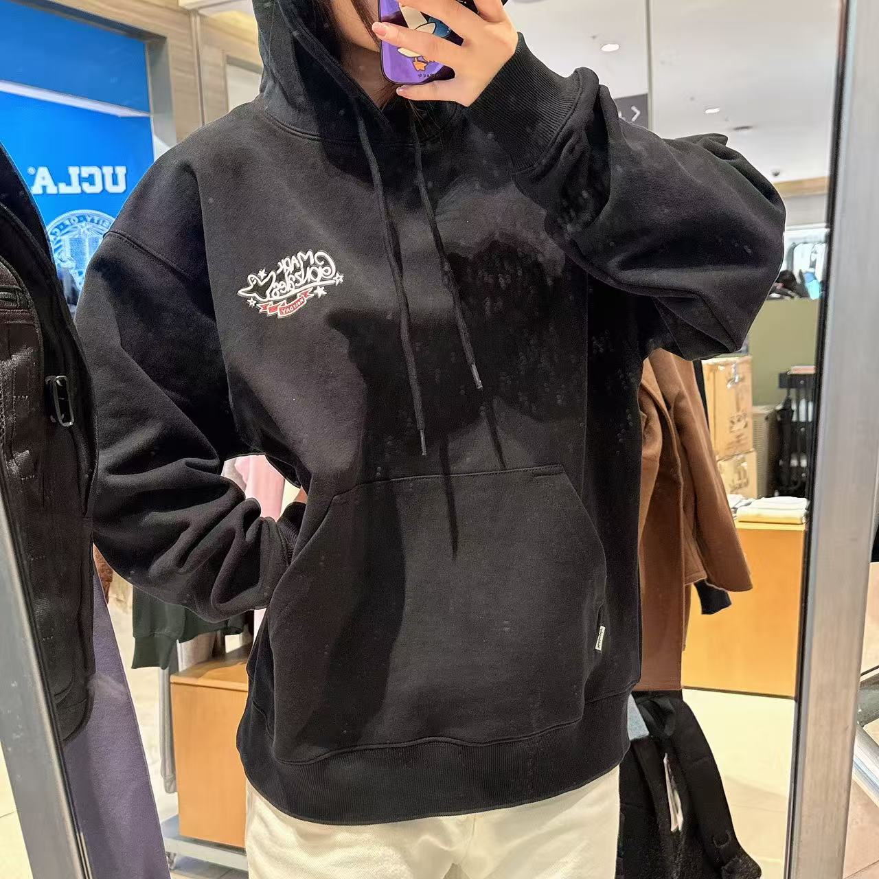 韓國 Mark Gonzales Holiday Snowball Graphic Sweat Hoodie【MG190】