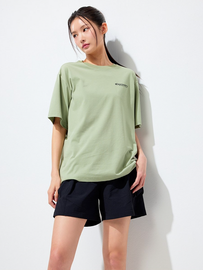 韓國 Discovery Fresh Event Washing Outdoor Frame Graphic Short Sleeve T-Shirt凉爽防晒面料【DY036】