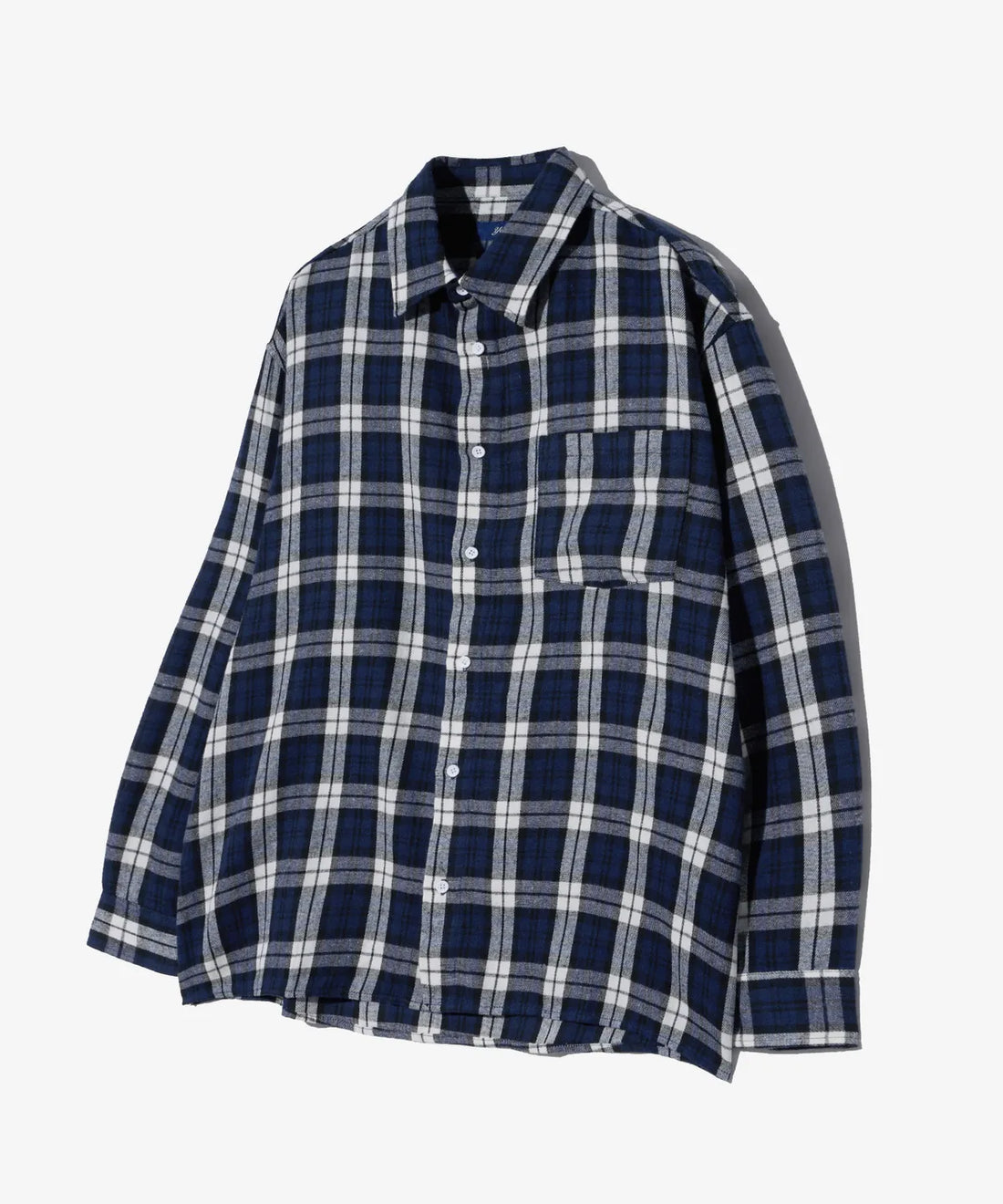 韓國 Yale Flannel Vintage Overfit Check Shirt【YA045】