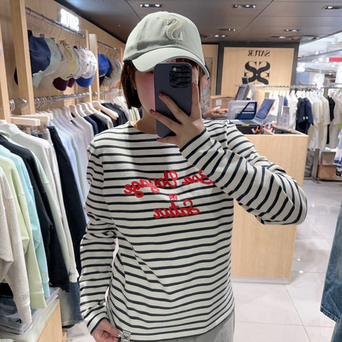 韓國 Satur Logo Voyage Long T-Shirt【SR081】