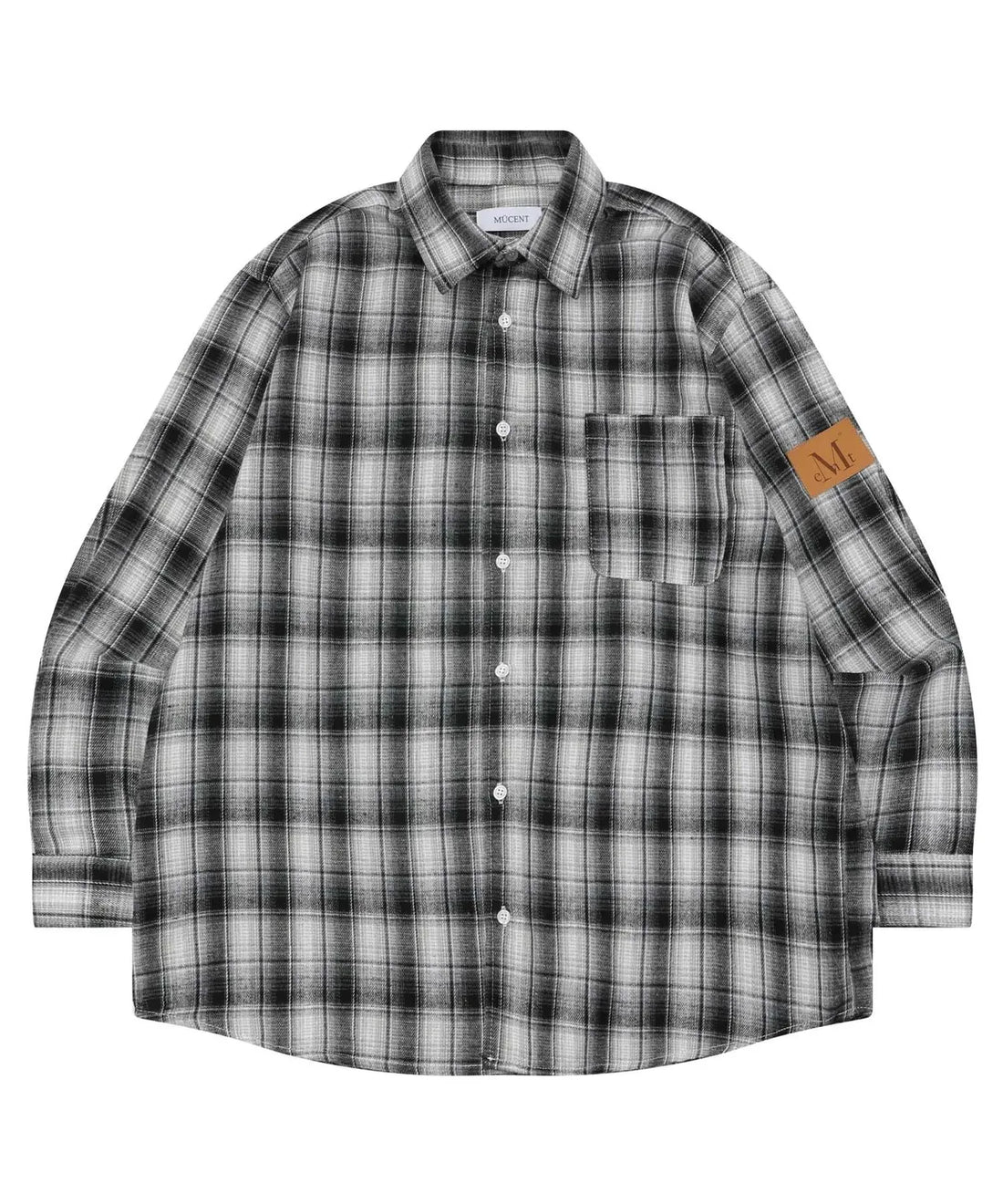 韓國 Mucent Konstanz Pocket Check Shirt【MU175】