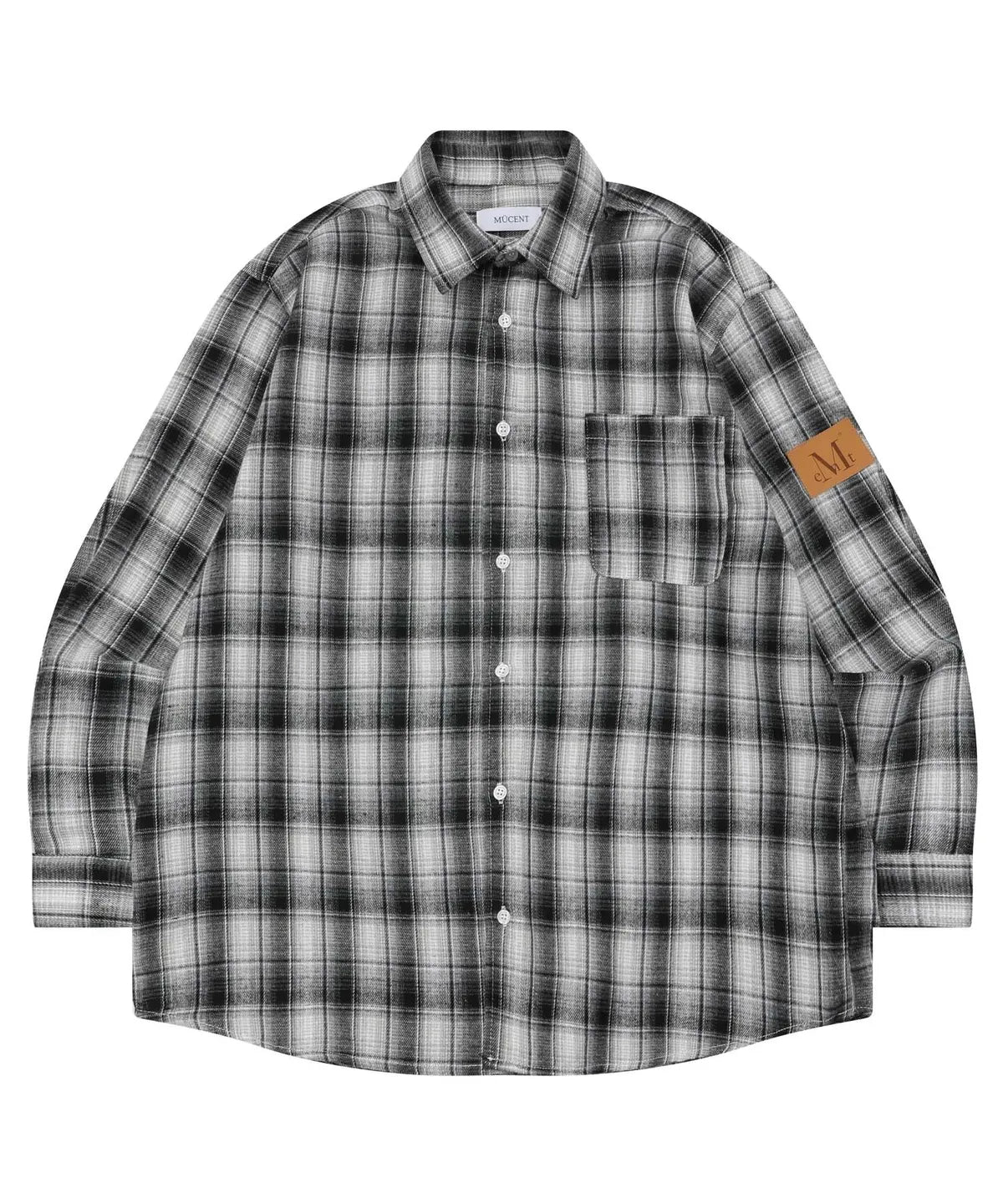 韓國 Mucent Konstanz Pocket Check Shirt【MU175】