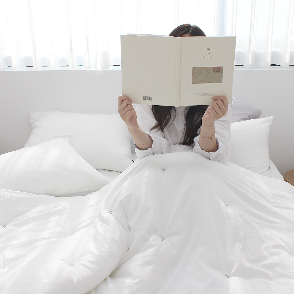 韓國 Melody 好好摸菱形刺繡素面【SM420】