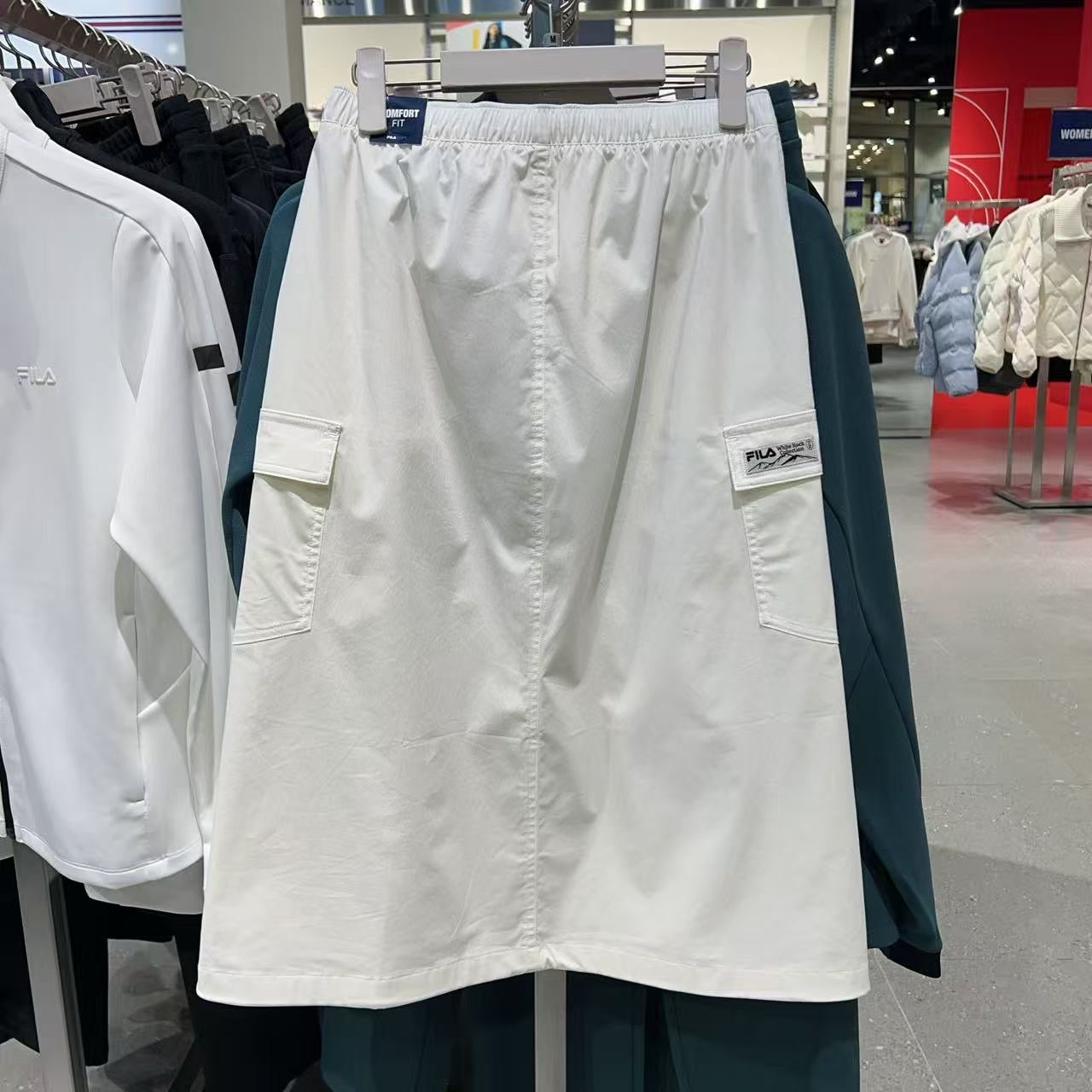 韓國 FILA Woven Cargo Skirt【FA054】