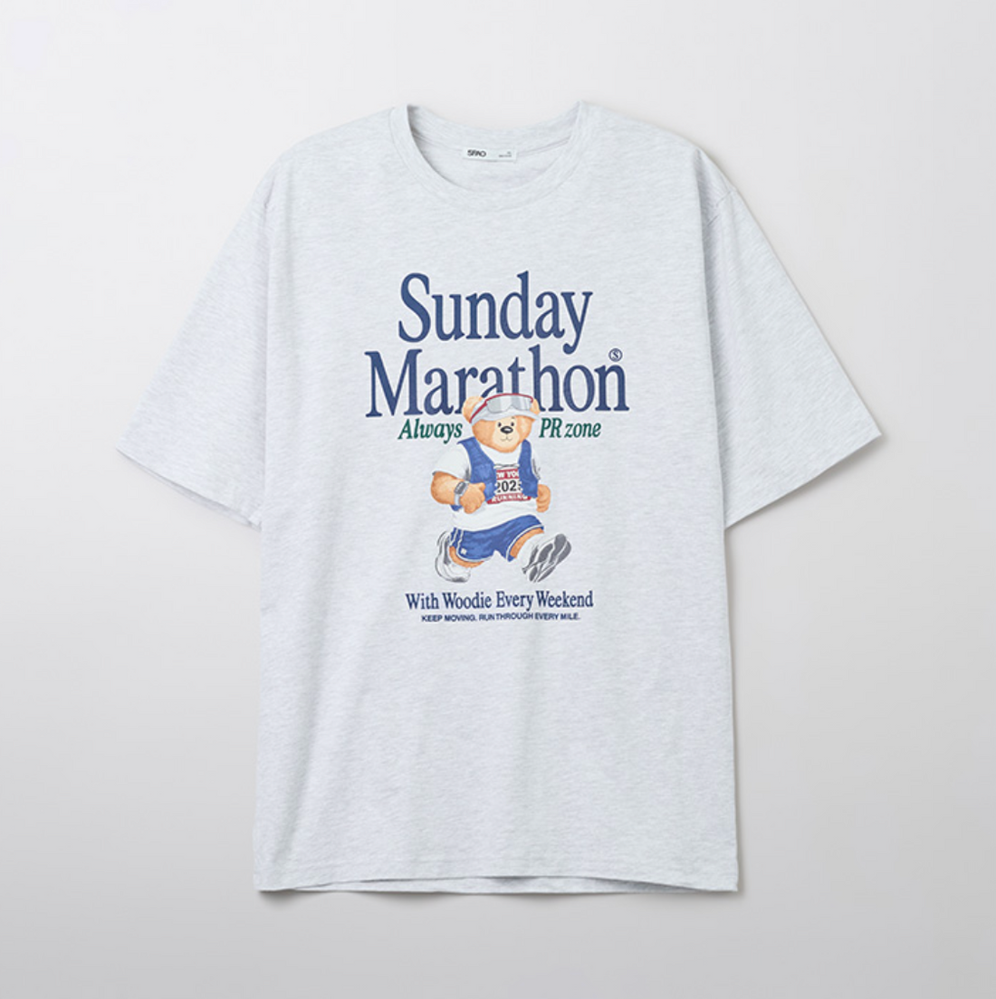 韓國 SPAO Running Heritage Short Sleeve T-Shirt【SP167】