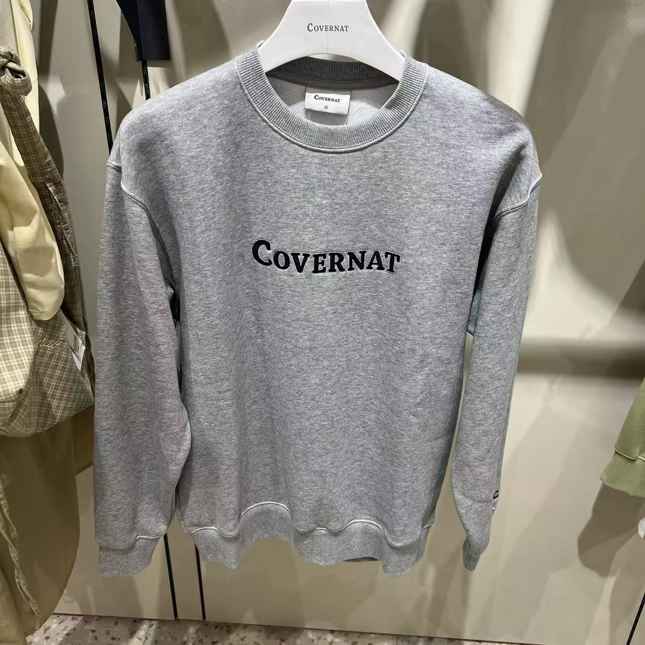 韓國 Covernat Center Logo Long Sleeves【CO043】