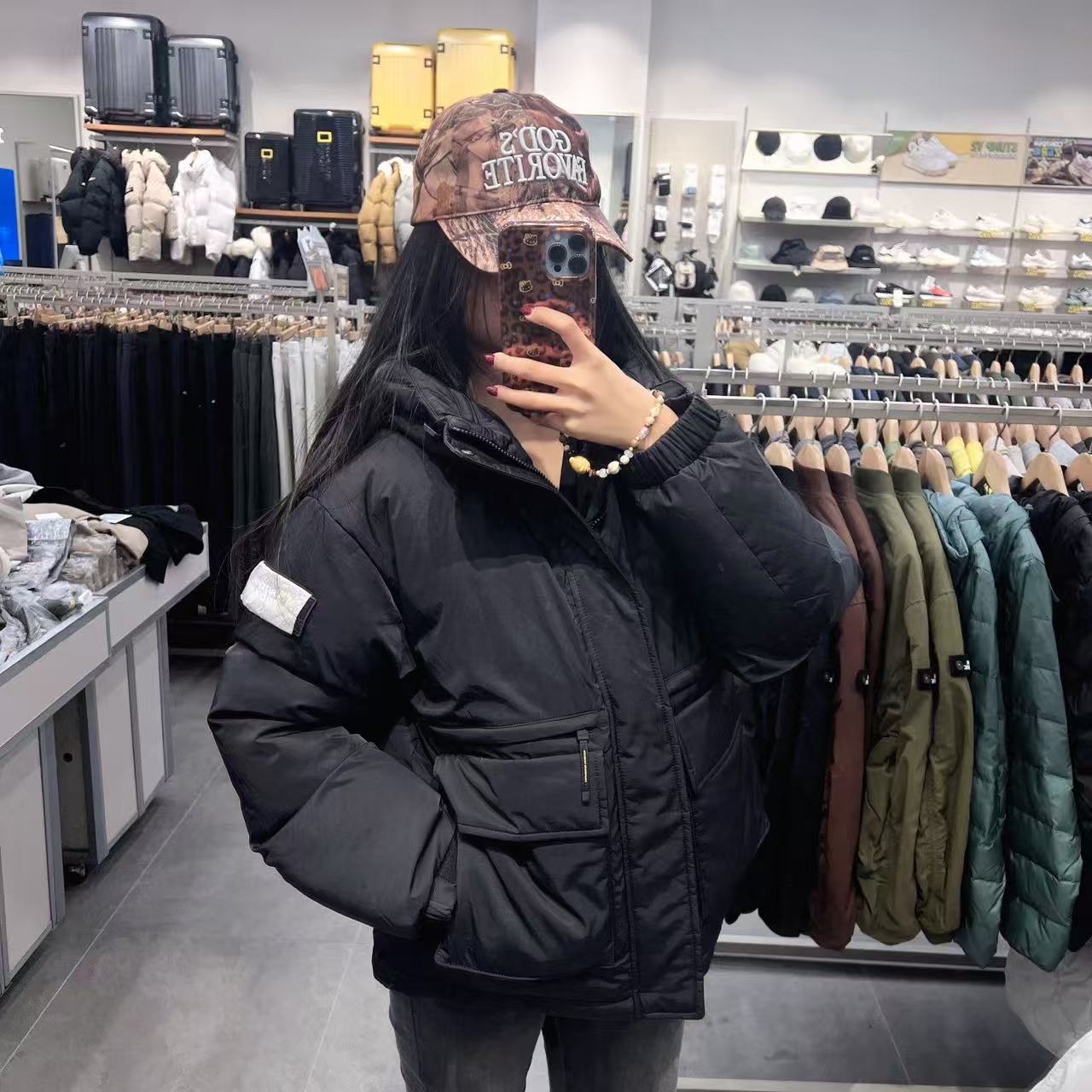 韓國 National Geographic Kuon Outpocket Goose Down Jumper (鵝絨)【NG188】