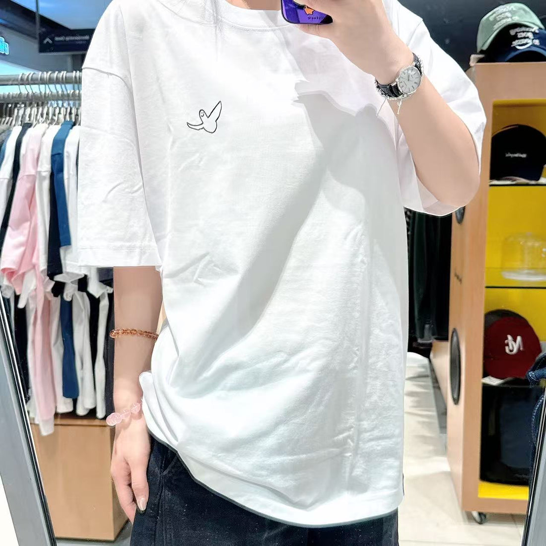韓國 Mark Gonzales Angel Cool Cotton 2-Pack Short Sleeve T-Shirt【MG161】