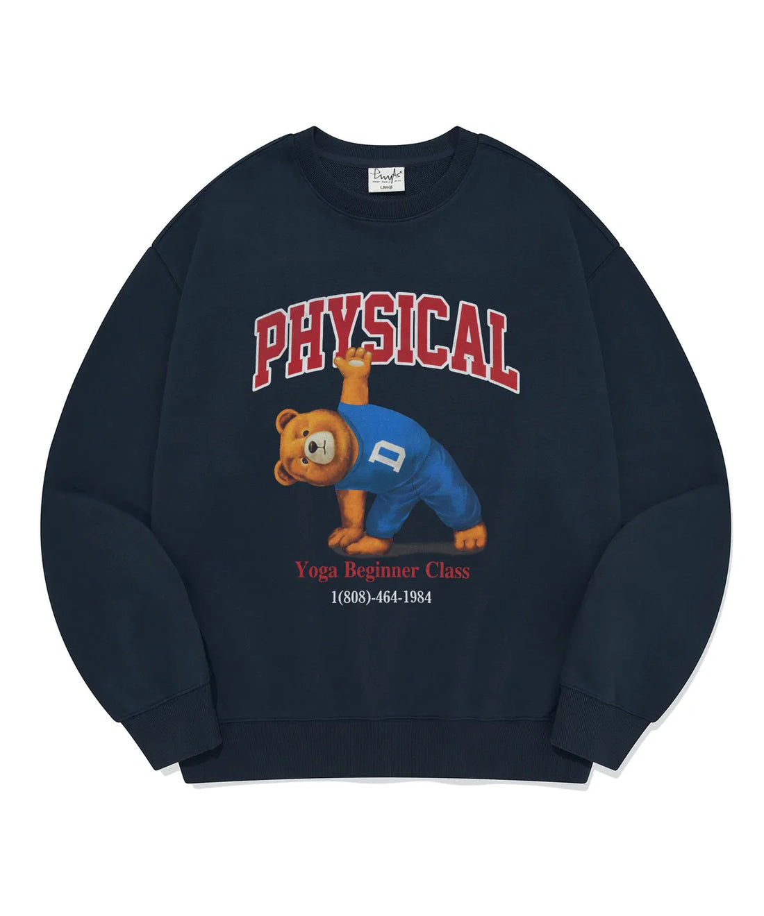 韓國 Phyps Triangle Bear Sweatshirt【PS002】