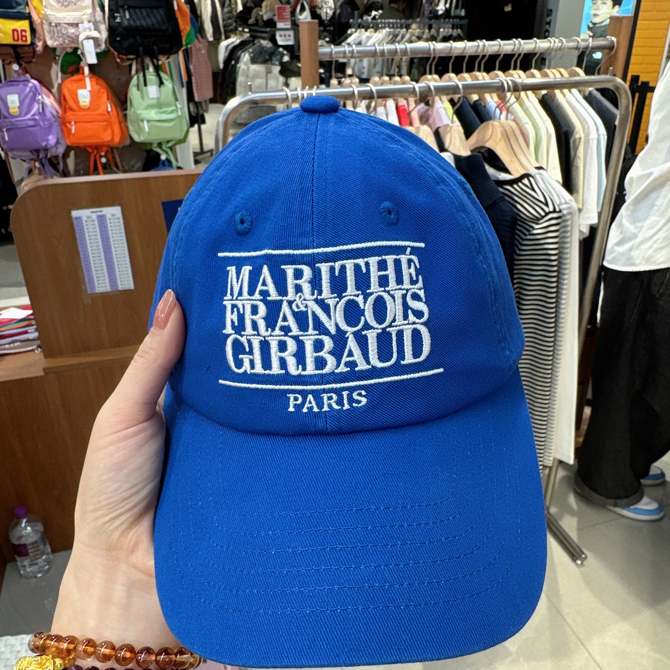 韓國 Marithe Francois Girbaud Classic Logo Cap【MF754】