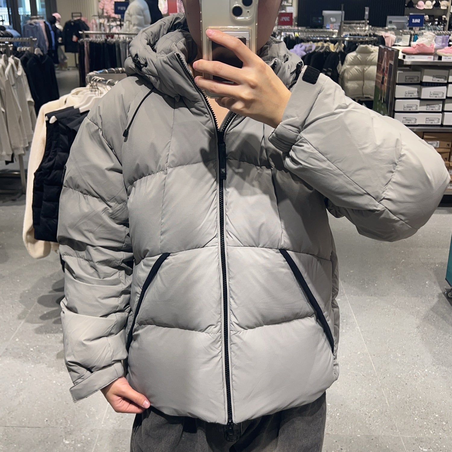 韓國 FILA Uniflow Hoodie Down (鴨絨)【FA012】