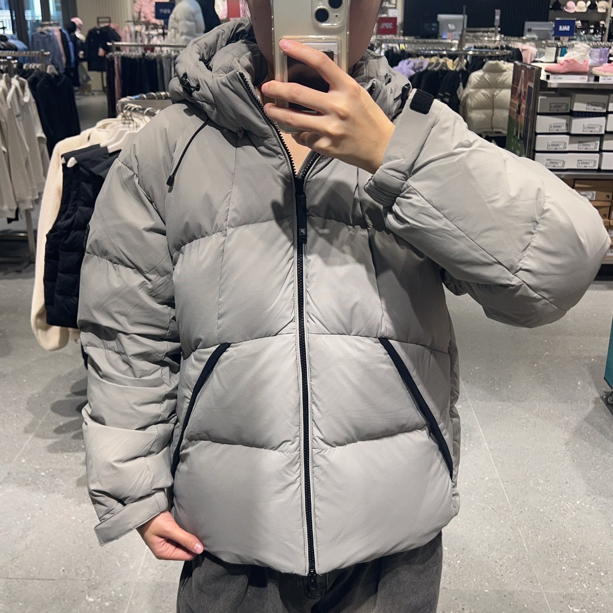 韓國 FILA Uniflow Hoodie Down (鴨絨)【FA012】