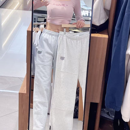 韓國 Marithe Francois Girbaud Classic Logo Sweat Pants【MF725】