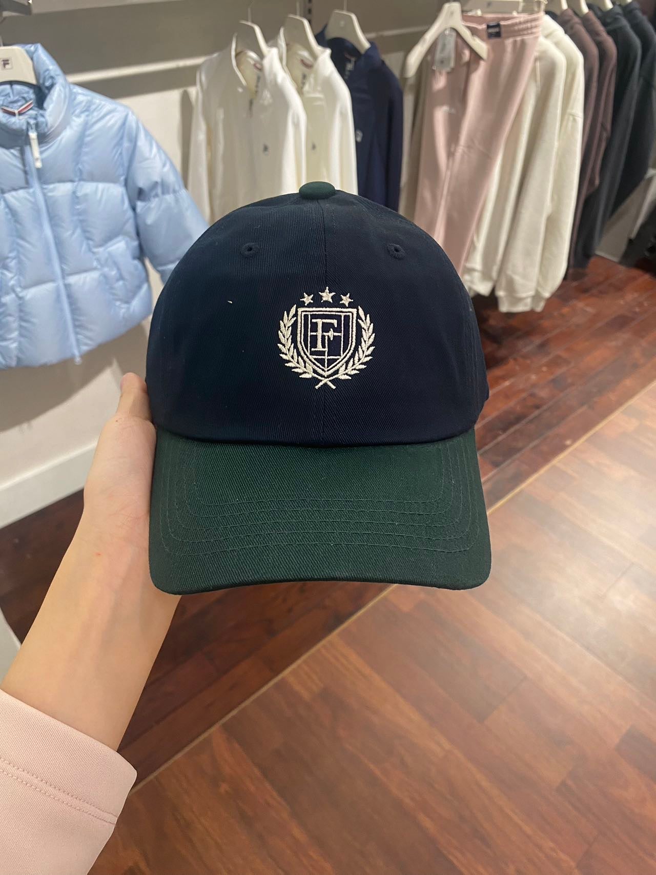 韓國 FILA Tone Ball Cap【FA039】