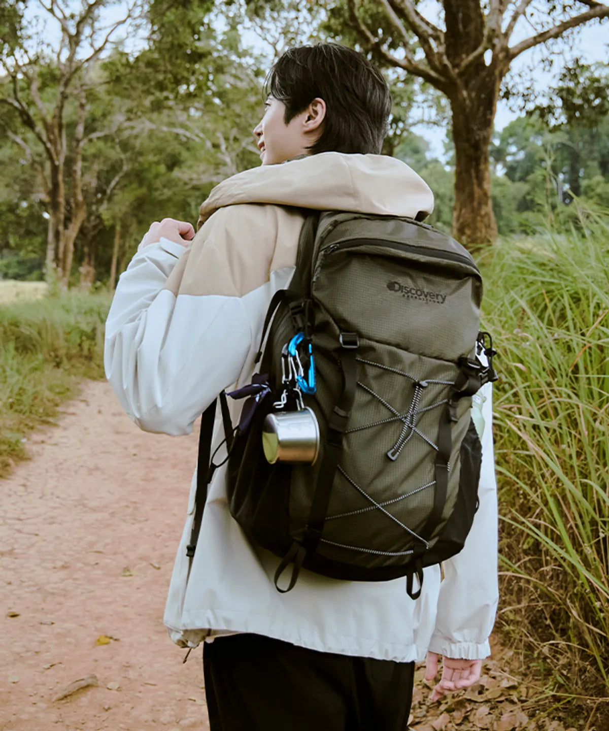 韓國 Discovery Crust Backpack 22L【DY231】