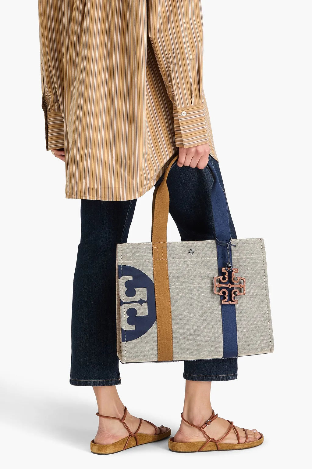 TORY BURCH Tory canvas tote