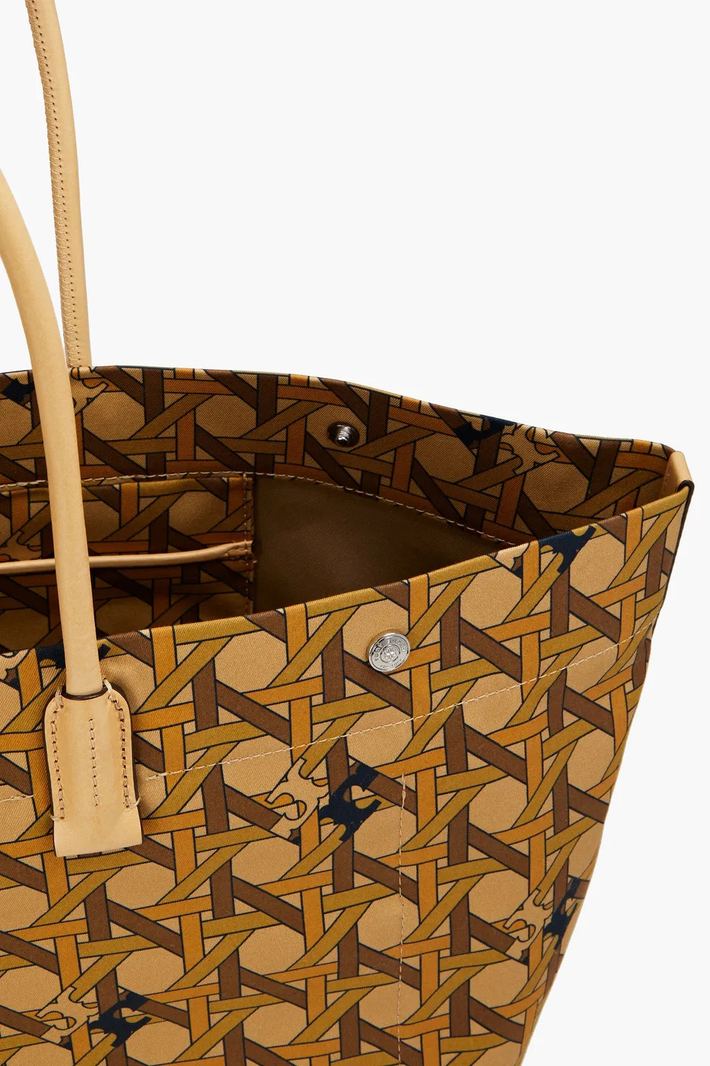 TORY BURCH Printed twill tote