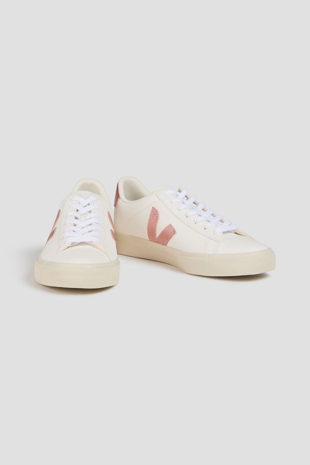 VEJA Campo pebbled-leather sneakers【JA151】