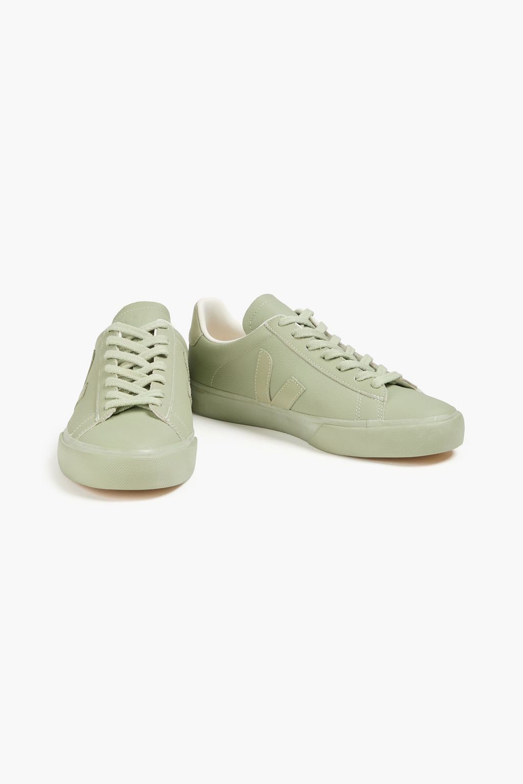 VEJA Campo pebbled-leather sneakers【JA134】