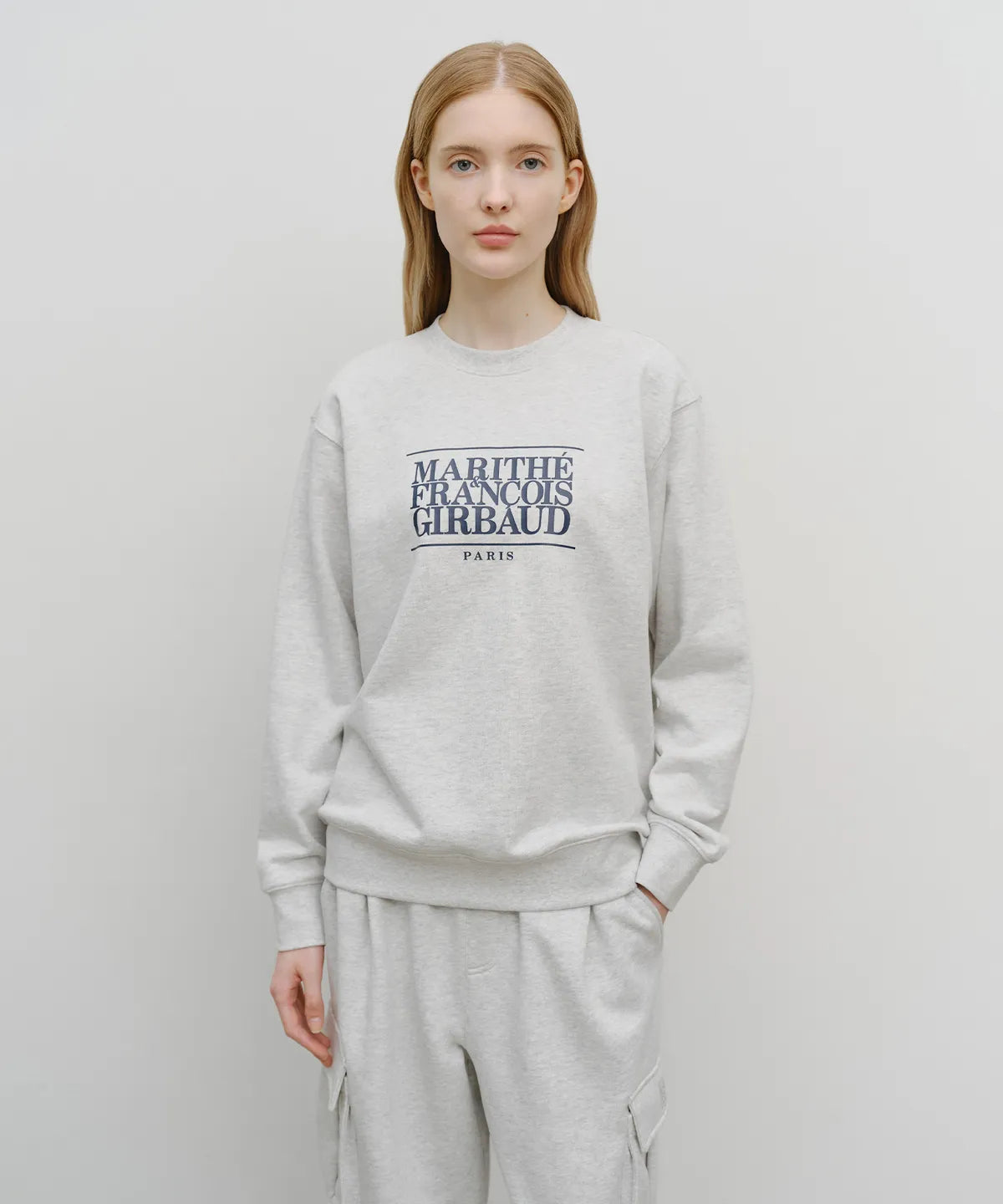 韓國 Marithe Francois Girbaud Classic Logo Sweatshirt【MF658】