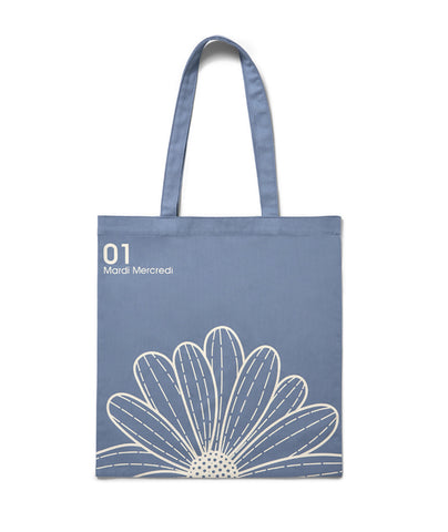 韓國 Mardi Mercredi CANVAS BAG FLOWER【MM044】