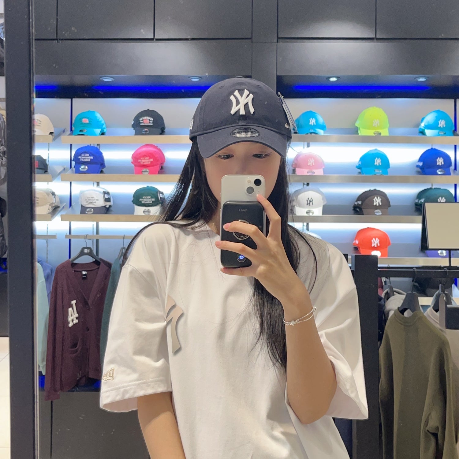 韓國 New Era MLB New York Yankees Basic Unstructured Ball Cap【NE070】