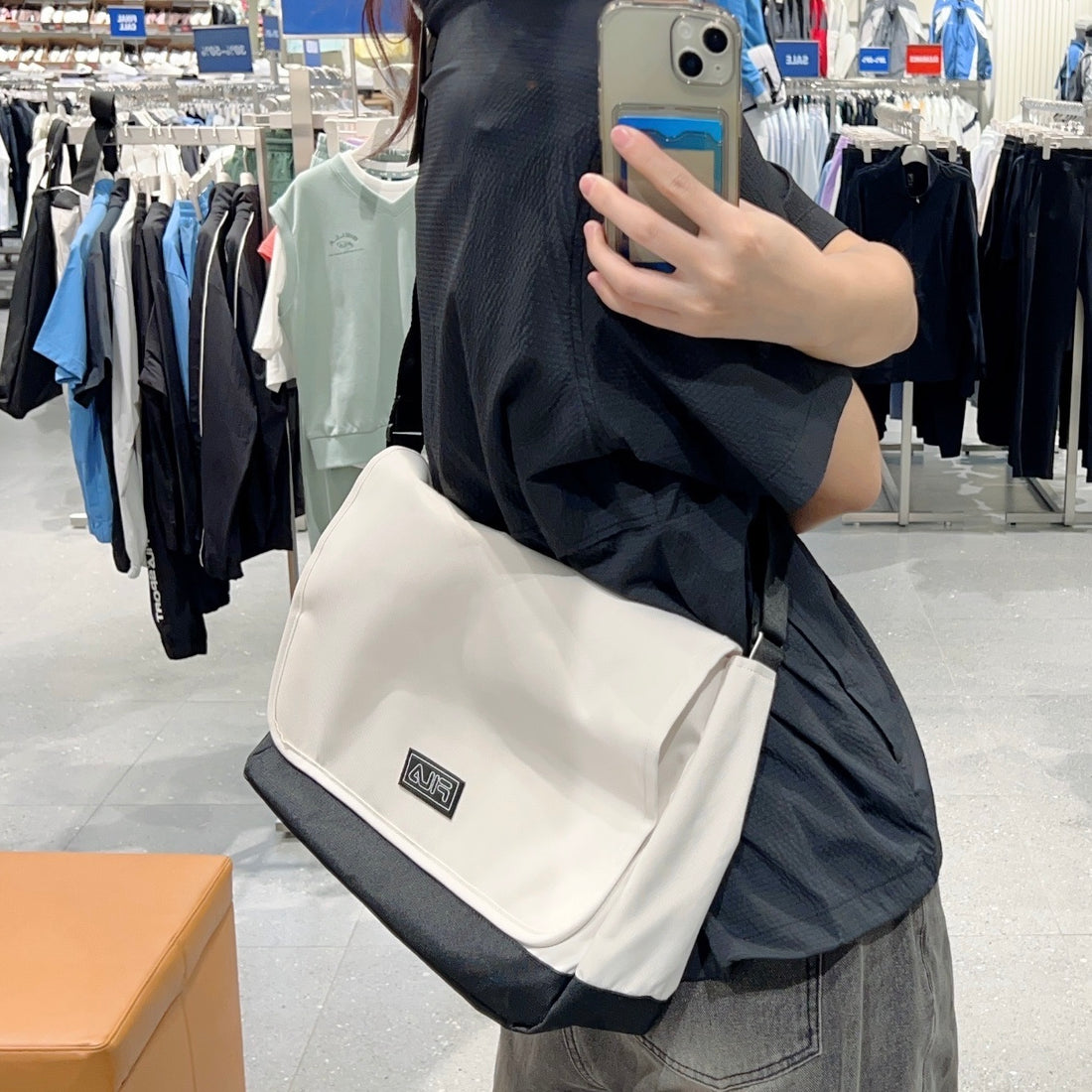 韓國 FILA KIDS Daily Square Messenger Bag【FA334】