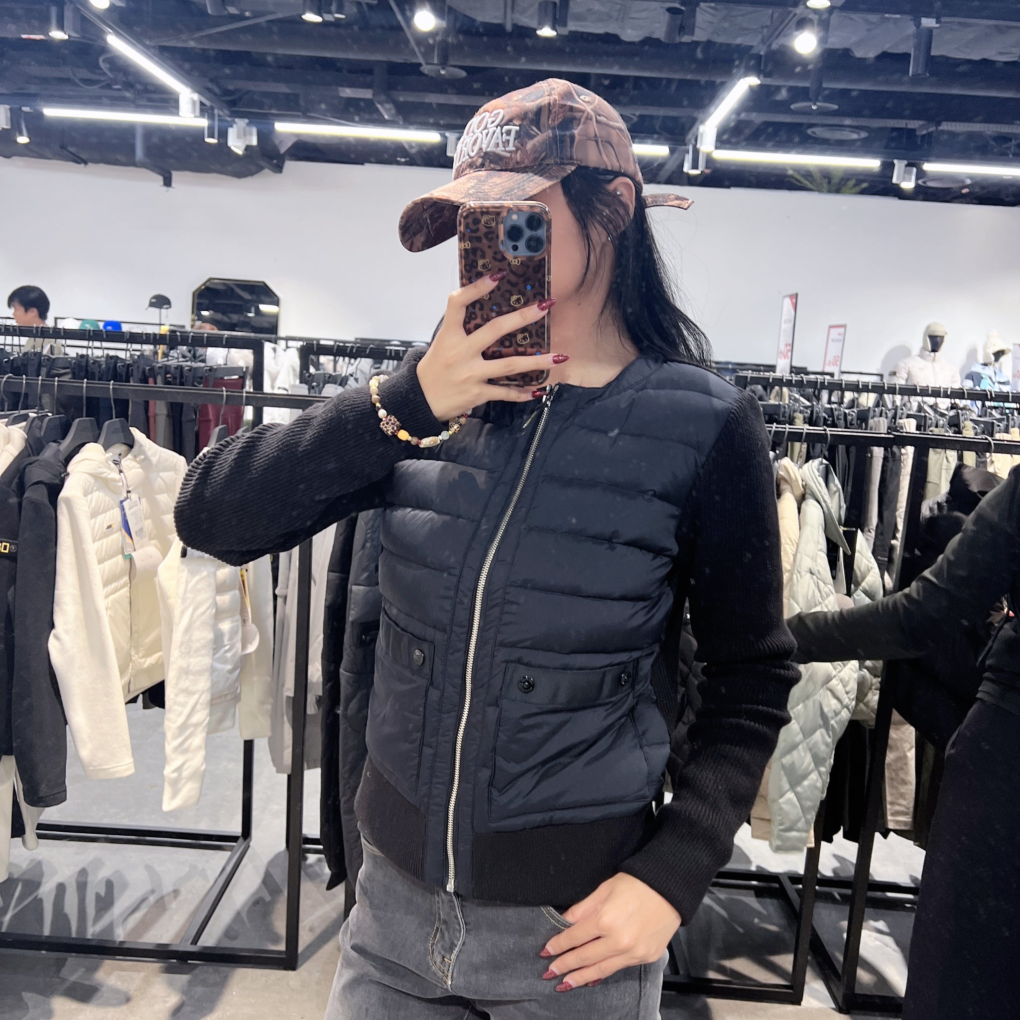 韓國 National Geographic Women's Monica Knit&Down (鵝絨)【NG075】