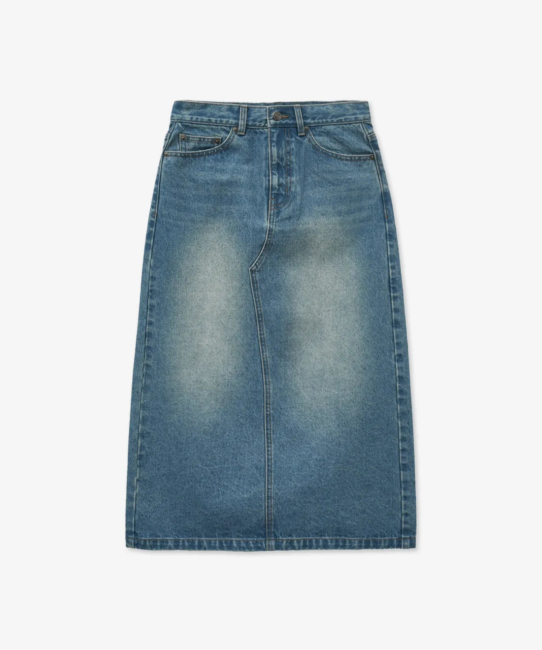 韓國 Yale Denim Long Skirt【YA031】