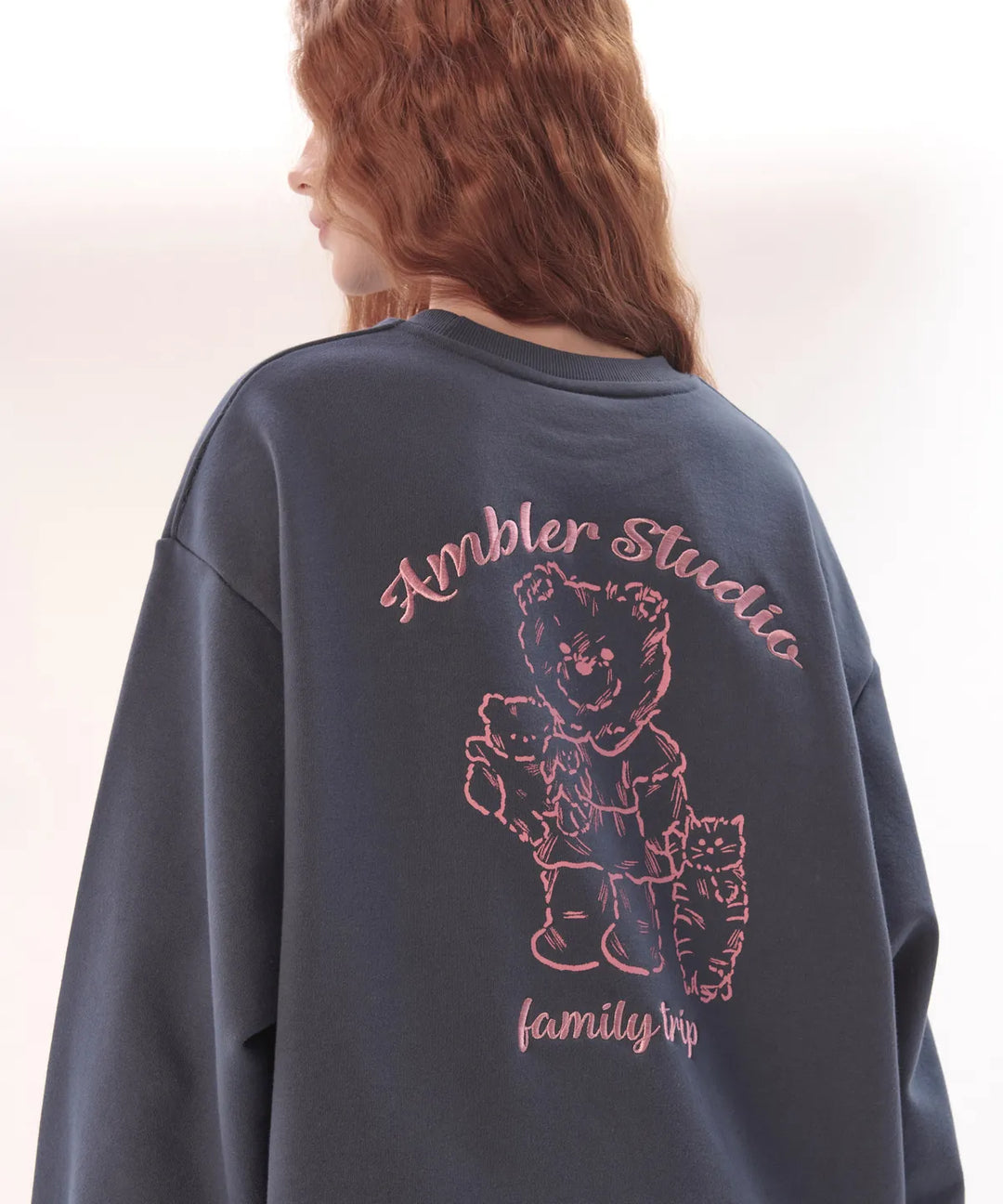 韓國 Ambler Family Trip Sweatshirt【AR113】