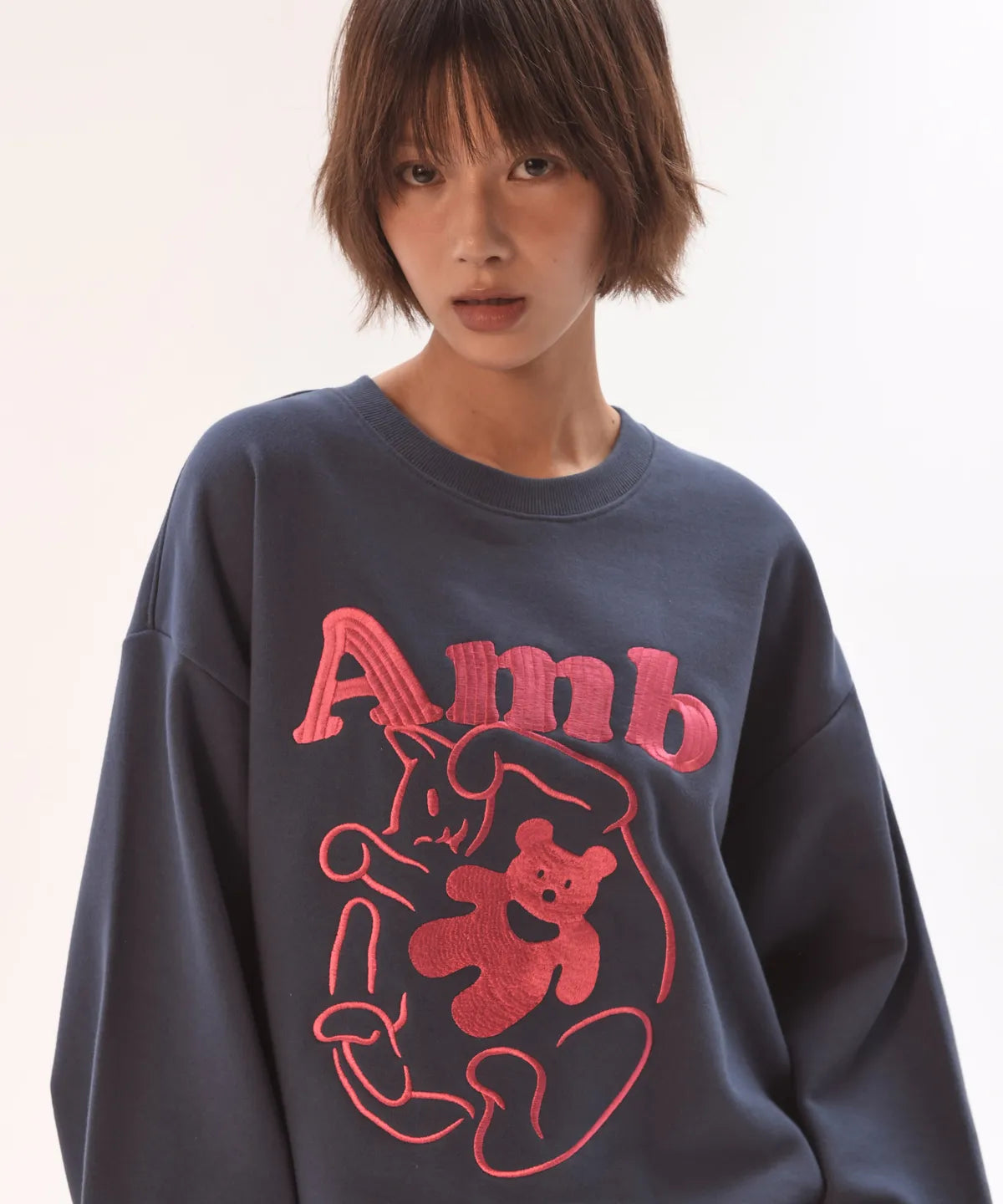 韓國 Ambler Cozy Cat Sweatshirt【AR032】