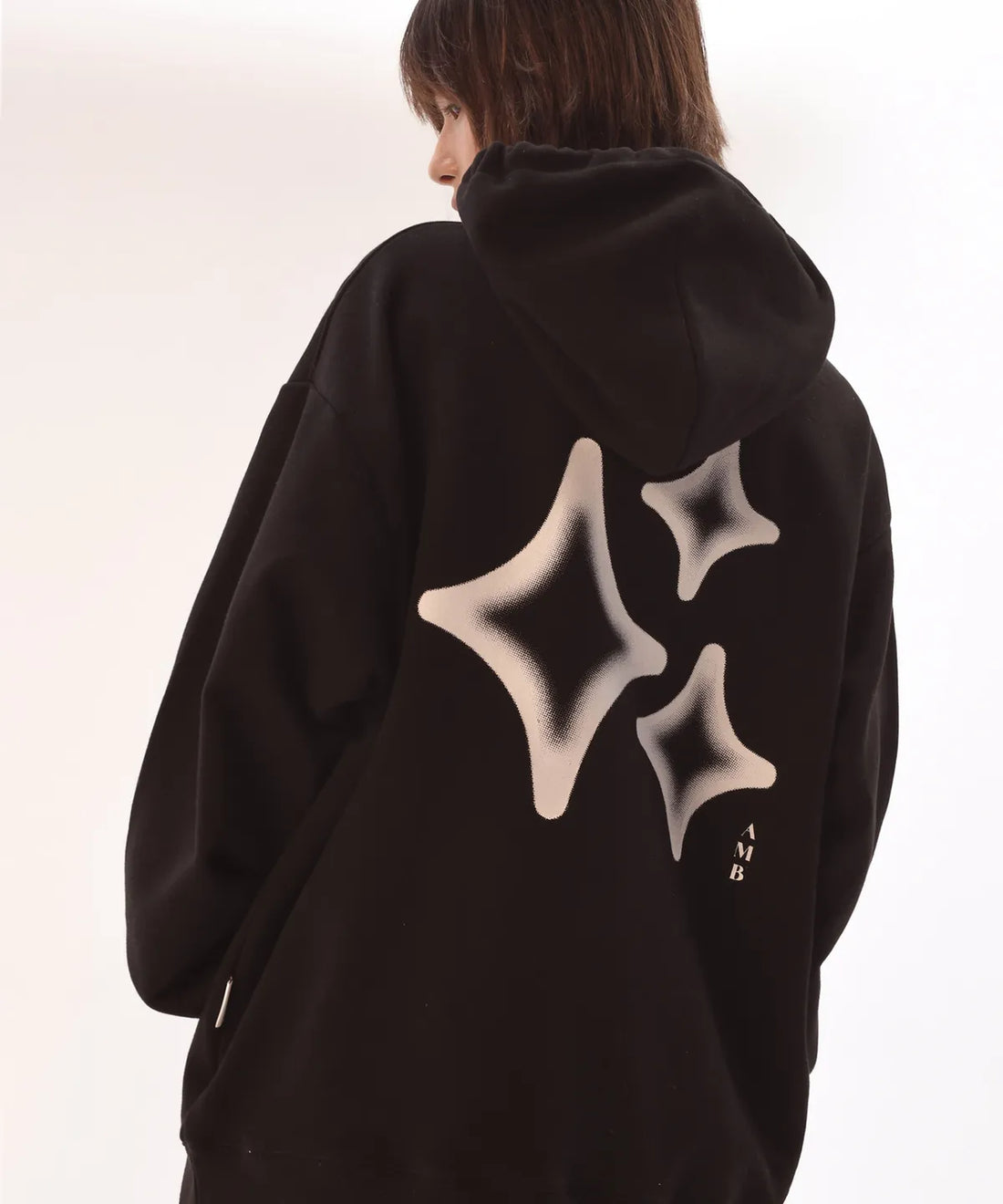 韓國 Ambler Three Stars Hoodie【AR119】