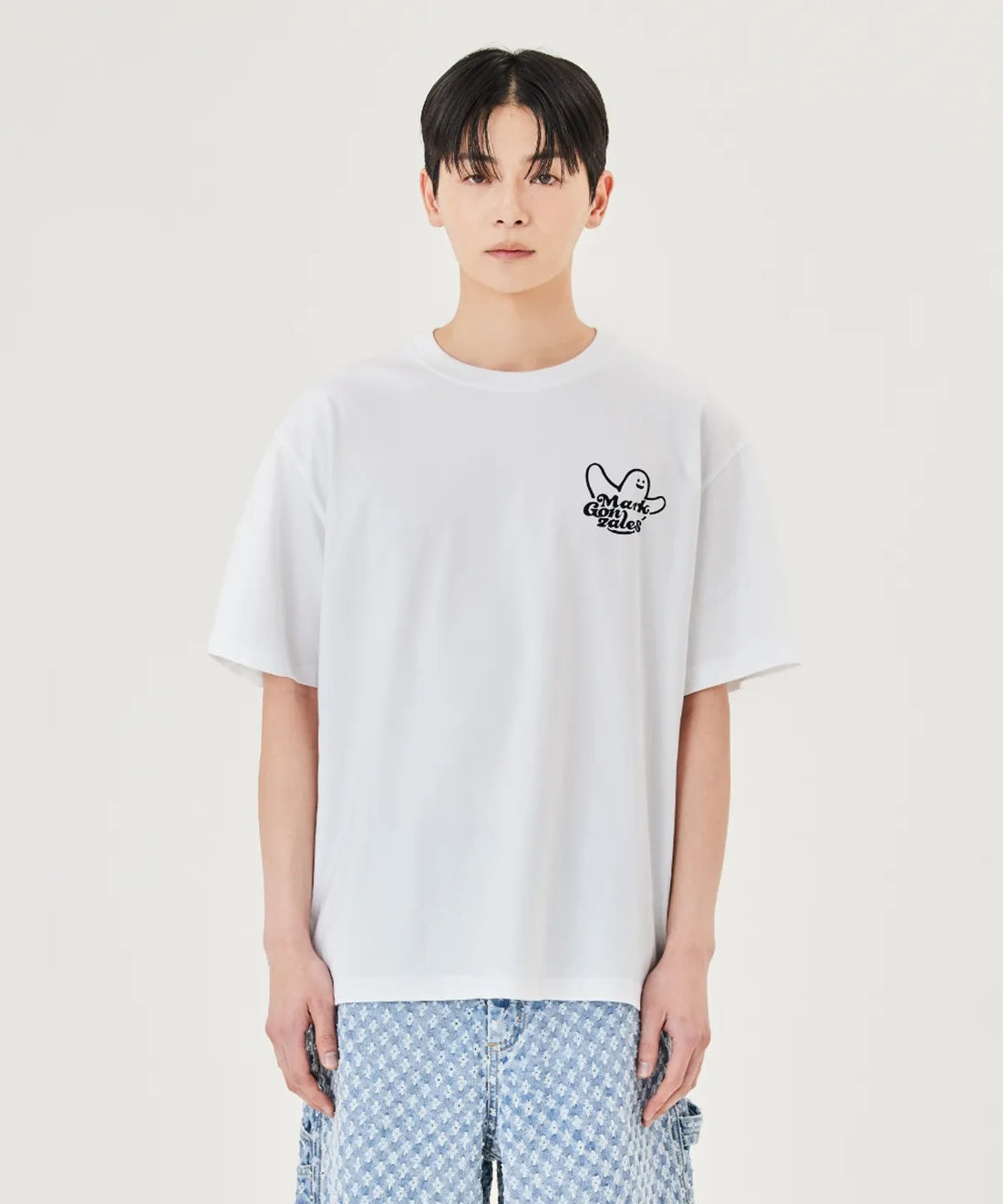 韓國 Mark Gonzales New Big Angel Short Sleeve T-Shirt【MG091】