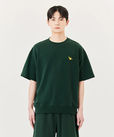 韓國 Mark Gonzales Angel Wappen Short Sleeve Sweatshirt【MG055】