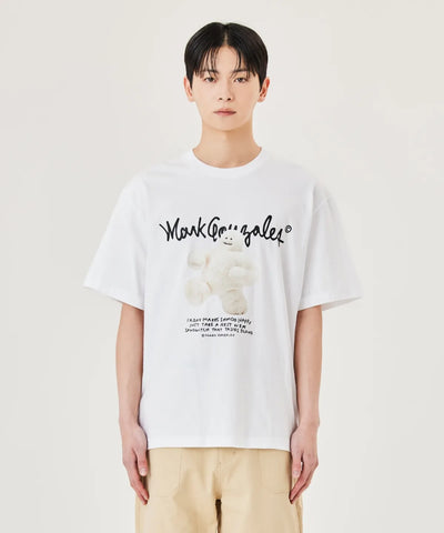 韓國 Mark Gonzales Shumu Happy Graphic Short Sleeve T-Shirt【MG095】