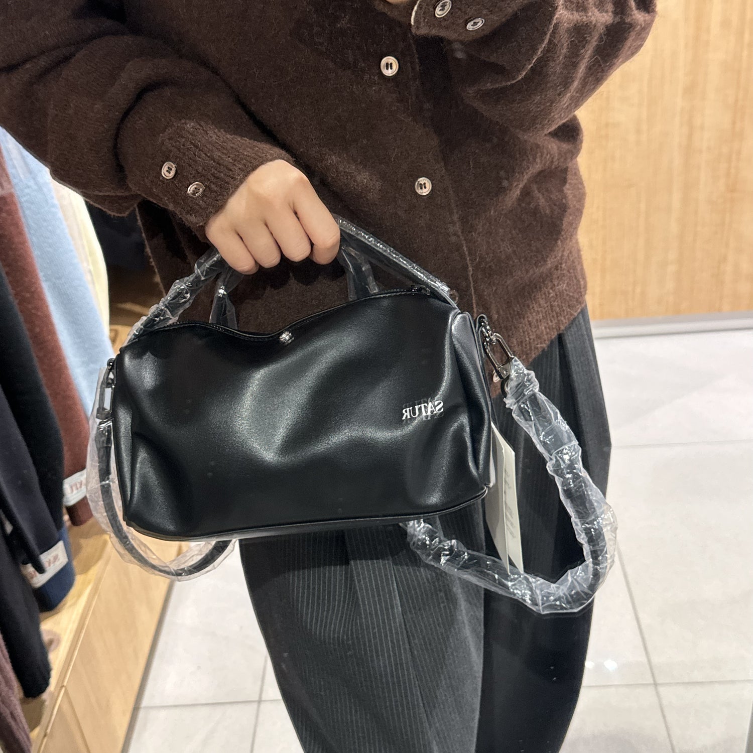 韓國 Satur Verona Small Square Bag【SR183】