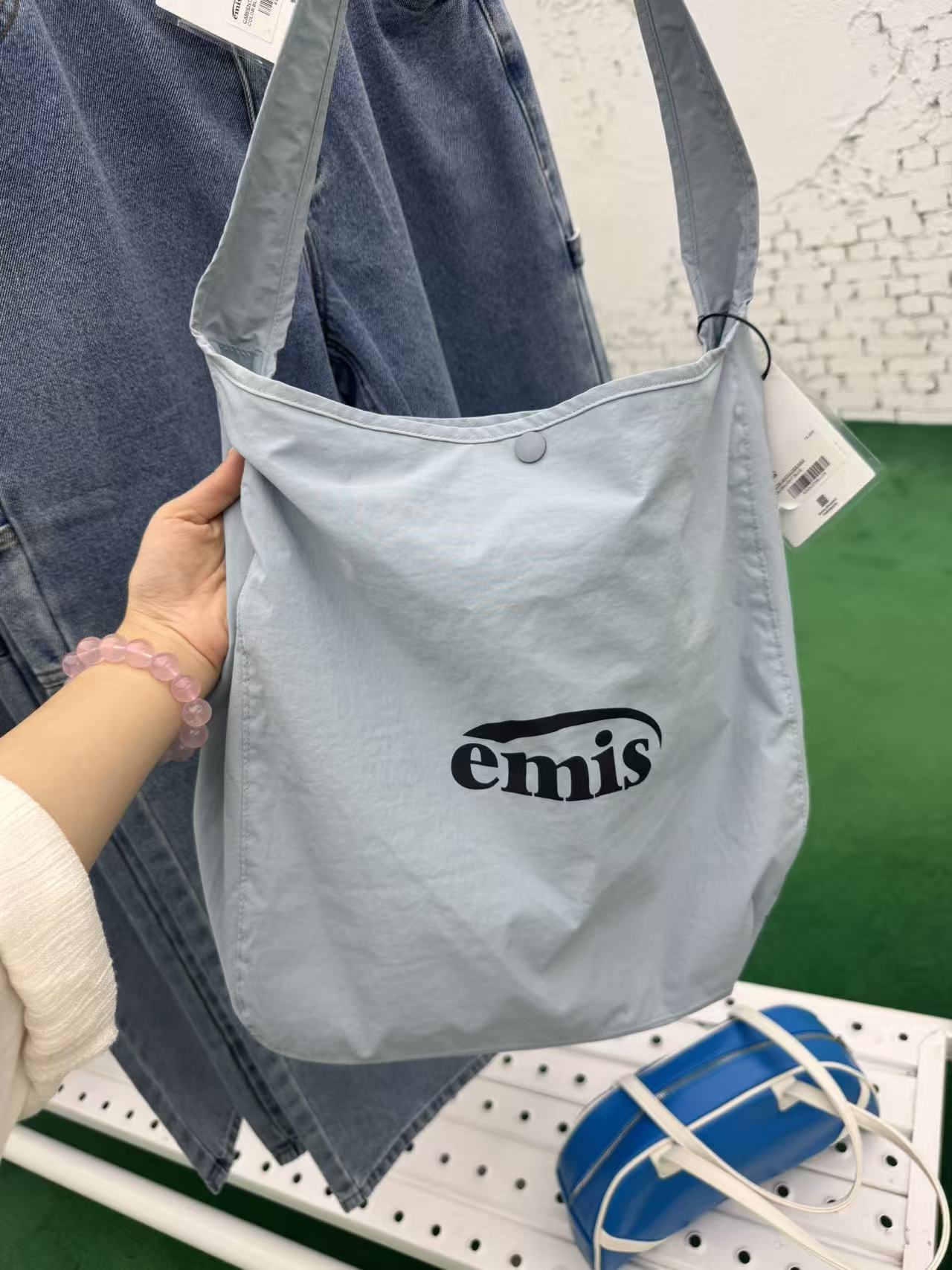 韓國 EMIS Nylon Shoulder Bag【ES085】