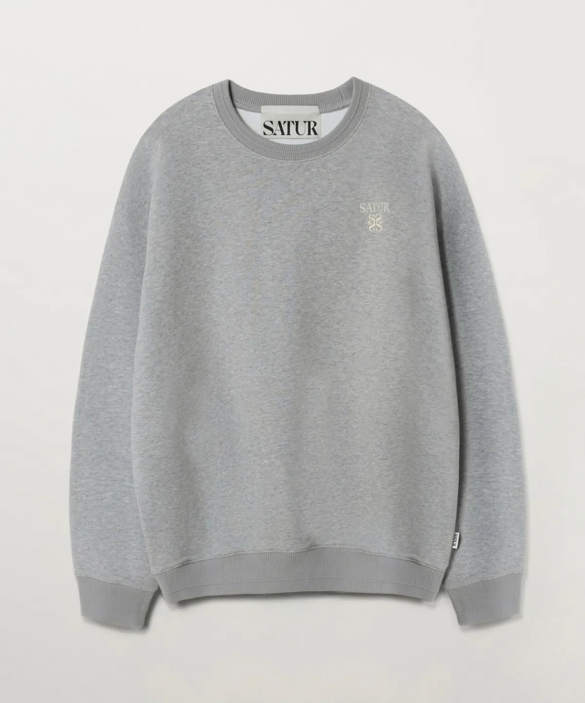 韓國 Satur Lauren Small Logo Basic Sweatshirt【SR278】