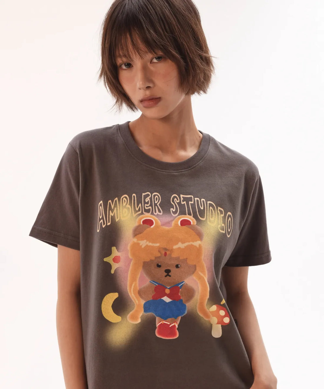 韓國 Ambler Sailor Bear Short Sleeve T-Shirt【AR084】