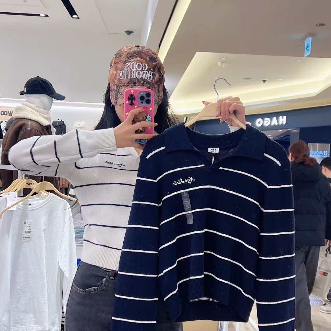 韓國 SPAO NYC Semi-Open Sweater【SP310】